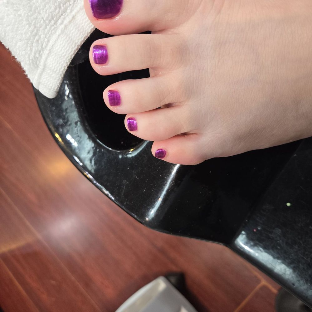 Purple Pedi Purple Pedi