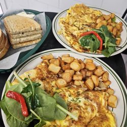 Caffe Espresso Italia - Omelet and home fries