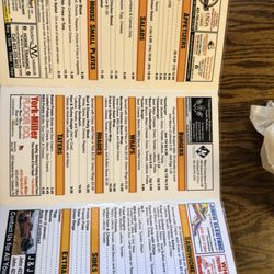 Farmhouse Cleveland - Inside of menu