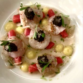 Mamani - Scallop & Caviar - delish!  (Valentine's Day Weekend, 2026) - French Near Me - Dallas, Texas