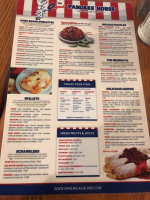 Menu photo 8 Original Pancake House Chicago, IL