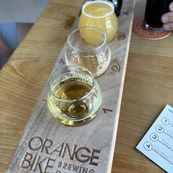 Orange Bike Brewing - Flight - Breweries Near Me - Portland, Maine Orange Bike Brewing - Flight - Breweries Near Me - Portland, Maine