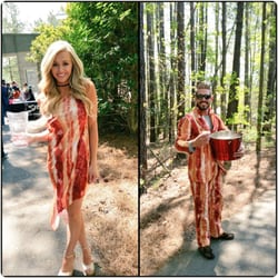 Beer and Bacon Festival - Lol..who wore it best?!