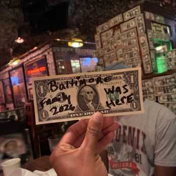 McGuire's Irish Pub - Dollar bill to add to wall - Irish Pub Near Me - Destin, Florida McGuire's Irish Pub - Dollar bill to add to wall - Irish Pub Near Me - Destin, Florida