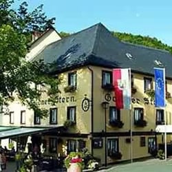 Hotel Goldner Stern - Außenansicht Hotel Goldner Stern in Muggendorf im Wiesenttal in der Fränkischen Schweiz