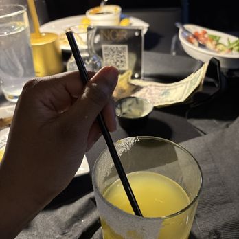 Noir Kitchen & Cocktails - 2 for 1 lemon drop (passion fruit) - Soul Food Near Me - Nashville, Tennessee