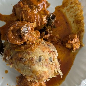 Pollo Tipico - Mofongo with chicken - Dominican Near Me - Davie, Florida