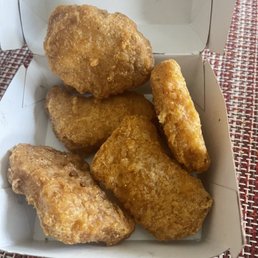 When you order a 6 piece chicken nugget order, you will receive 5.  This is the second time!