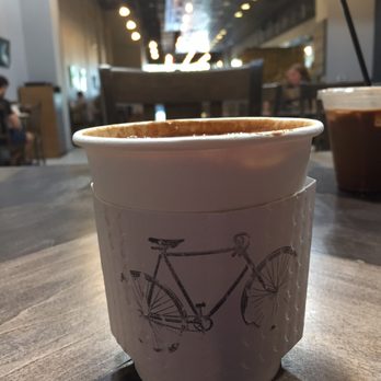 Dichotomy Coffee & Spirits - Dirty Chi Latte to go-Not a bad way to start my day! - Coffee & Tea Near Me - Waco, Texas