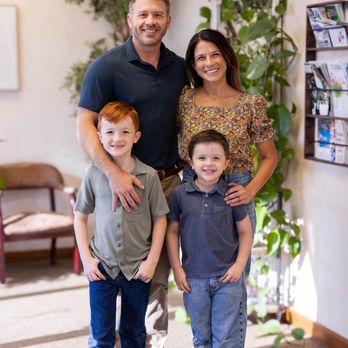 Denison Chiropractic - Dr. Bergeron and his family circa 2025 - Chiropractors Near Me - Denison, Texas