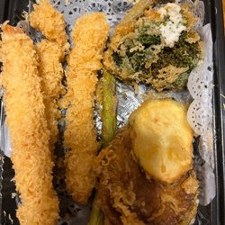 Osaka Sushi and Hibachi - Most disgusting tempura I've ever seen.
