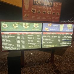 Yokohama Rice Bowl - Menu May 2025