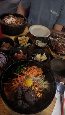 Korean Bamboo teriyaki & bunsik by null