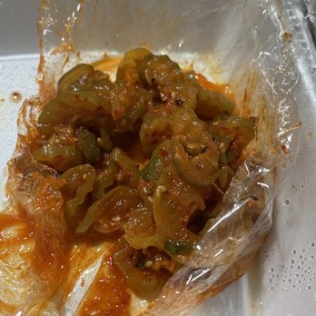 Chopstick - "Cucumber kimchi"  literally just pickles tossed in kimchi sauce. Was the worst I have ever experienced. Miss the old restaurant! - Japanese Near Me - Killeen, Texas