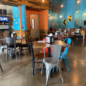 Tacos 4 Life - Seating area. There's also a large patio area that's covered. - Tacos Near Me - Charlotte, North Carolina