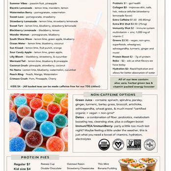The Daily Spot - The Daily Spot Menu~ Loaded Teas & More - Juice Bars & Smoothies Near Me - Lithia, Florida The Daily Spot - The Daily Spot Menu~ Loaded Teas & More - Juice Bars & Smoothies Near Me - Lithia, Florida