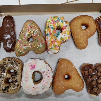Delicious Donuts - Letter donuts! - Donuts Near Me - Portland, Oregon Delicious Donuts - Letter donuts! - Donuts Near Me - Portland, Oregon