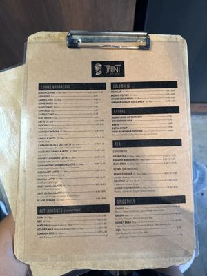 Menu photo 2 Jaunt Coffee Roasters San Diego, CA Menu photo 2 Jaunt Coffee Roasters San Diego, CA