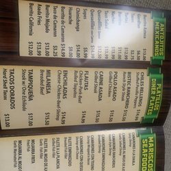 Taco Fresh Mexican Grill - Menu