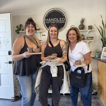 Handled Pottery Studio - Paint-Your-Own Pottery Near Me - Carlsbad, California