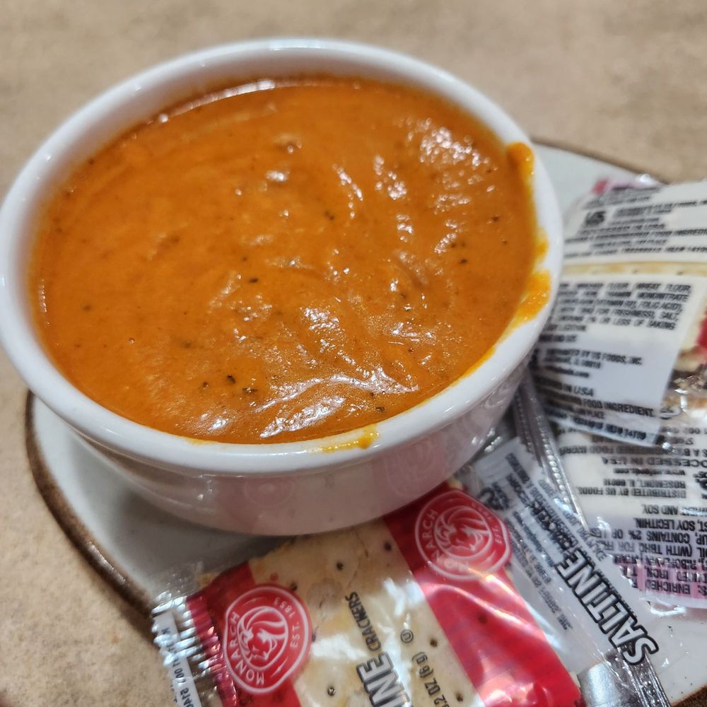 Iron Skillet - Roasted pepper soup - American Near Me - Remington, Indiana Iron Skillet - Roasted pepper soup - American Near Me - Remington, Indiana
