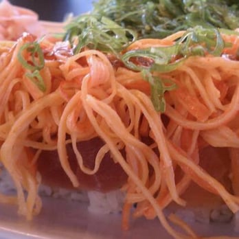 Fat Fish - volcano roll. - Sushi Bars Near Me - San Leandro, California