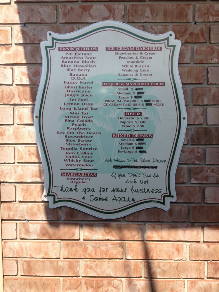 DAIQUIRI SHACK Updated May 2024 1140 E Laurel Ave, Eunice