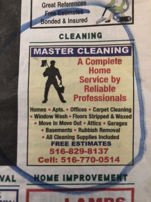 Master Cleaning