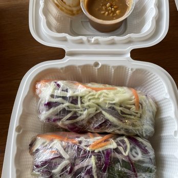 Tiny Tasties - Pork  Salad Rolls Roasted Pork Belly - Cafes Near Me - Vancouver, Washington