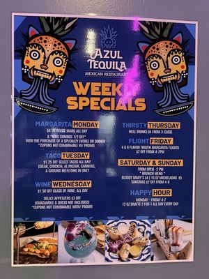 Menu photo 1 Azul Tequila Mexican Restaurant Ocala, FL Menu photo 1 Azul Tequila Mexican Restaurant Ocala, FL