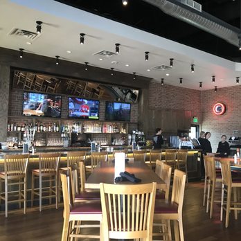 Upper Crust Wood Fired Pizza - Interior of the bar at Upper Crust Wood Fired Pizza in Edmond. - Pizza Near Me - Edmond, Oklahoma Upper Crust Wood Fired Pizza - Interior of the bar at Upper Crust Wood Fired Pizza in Edmond. - Pizza Near Me - Edmond, Oklahoma