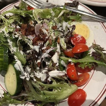 Char Restaurant - House Salad with ranch dressing - Steakhouses Near Me - Huntsville, Alabama Char Restaurant - House Salad with ranch dressing - Steakhouses Near Me - Huntsville, Alabama