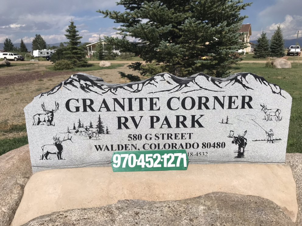 GRANITE CORNER RV PARK Updated September 2024 Walden, Colorado RV