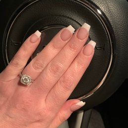 Powder Gel French manicure by May. Powder Gel French manicure by May.