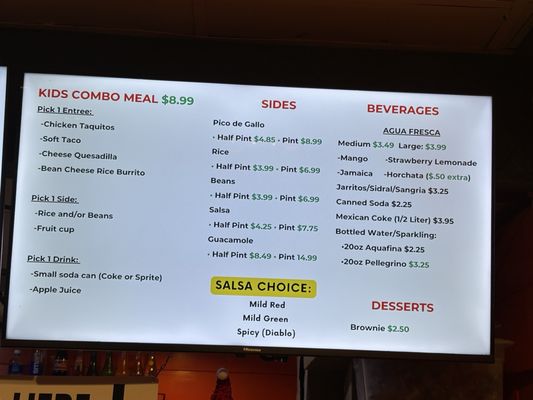 Menu photo 2 Diablo Taqueria Danville, CA
