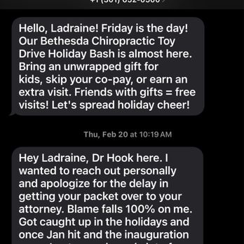 Bethesda Chiropractic Center - Apology - Chiropractors Near Me - Bethesda, Maryland