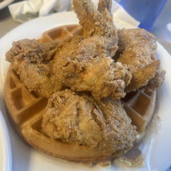 Angie’s Breakfast And Grill - Chicken and waffles... waffles were good but them chicken wings were so fresh and crispy! - Breakfast & Brunch Near Me - Merrillville, Indiana Angie’s Breakfast And Grill - Chicken and waffles... waffles were good but them chicken wings were so fresh and crispy! - Breakfast & Brunch Near Me - Merrillville, Indiana