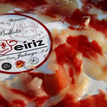 Jamones Eiriz Jabugo - Jabugo Iberian ham sliced - Meat Shops Near Me - Corteconcepcion, H Jamones Eiriz Jabugo - Jabugo Iberian ham sliced - Meat Shops Near Me - Corteconcepcion, H