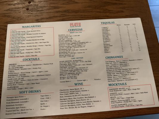 Menu photo 6 Plata Cocina Mexicana Thousand Oaks, CA Menu photo 6 Plata Cocina Mexicana Thousand Oaks, CA