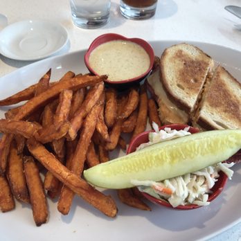 Henry's Diner - Rueben with sweet potato fries. Outstanding! - Diners Near Me - Piscataway Township, New Jersey