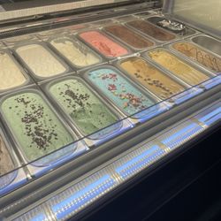 Brown Dog Coffeehouse - The gelato choices