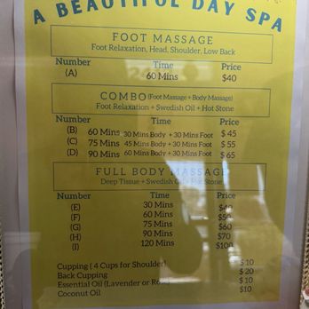 A Beautiful Day Spa - Updated prices 09/2026 - Massage Near Me - West Covina, California A Beautiful Day Spa - Updated prices 09/2026 - Massage Near Me - West Covina, California