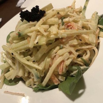Takumi - Spicy Kani Salad (Crab and Cucumber and Asian Caviar) - Sushi Bars Near Me - Easton, Pennsylvania Takumi - Spicy Kani Salad (Crab and Cucumber and Asian Caviar) - Sushi Bars Near Me - Easton, Pennsylvania