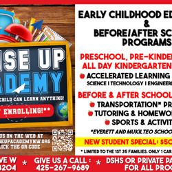 Rise Up Academy - New Student Enrollment Special!!!