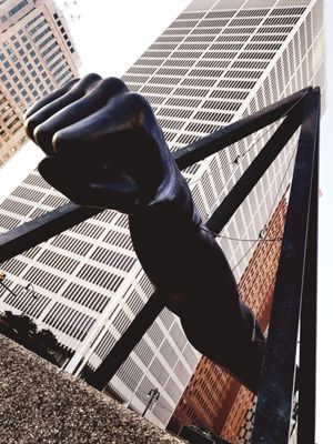 Monument to Joe Louis “The Fist” by null