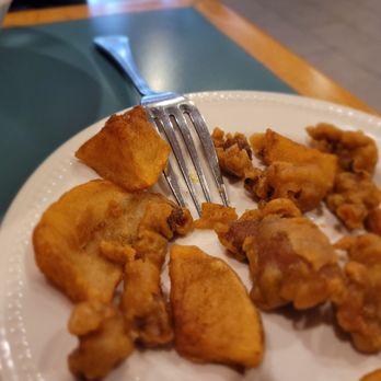 Tasty House - a plate of fried food with a fork - Bubble Tea Near Me - Westbury, New York Tasty House - a plate of fried food with a fork - Bubble Tea Near Me - Westbury, New York