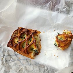 L'Artisan Cafe & Bakery - Spinach pastry.