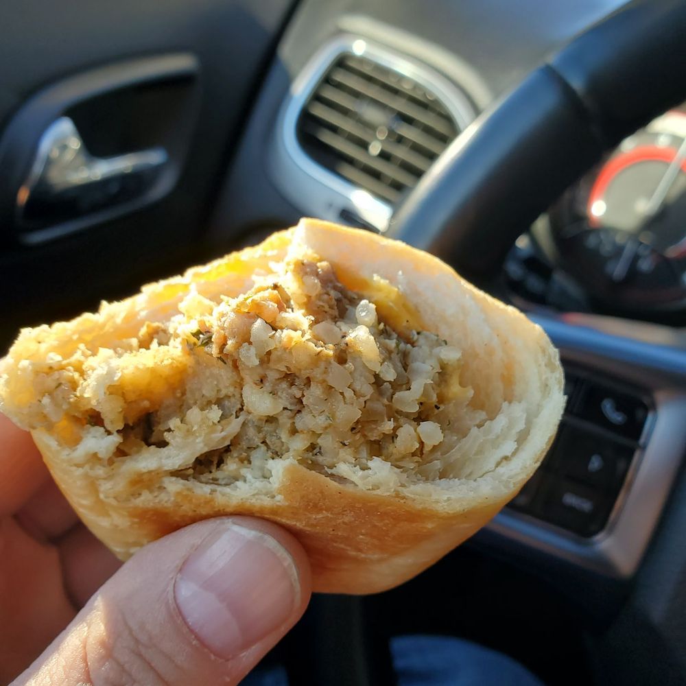 Bakery Donut - Boudin and cheese filled Kolachese - Donuts Near Me - Robinson, Texas