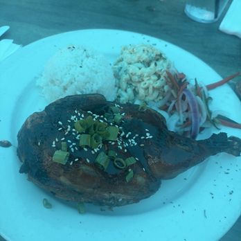 No Ka Oi - Huli Huli chicken with rice and Mac salad - Hawaiian Near Me - Huntington Beach, California No Ka Oi - Huli Huli chicken with rice and Mac salad - Hawaiian Near Me - Huntington Beach, California