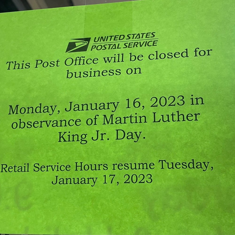 Closed this Monday 1.16.23 in honour of Martin Luther King Jr. Closed this Monday 1.16.23 in honour of Martin Luther King Jr.